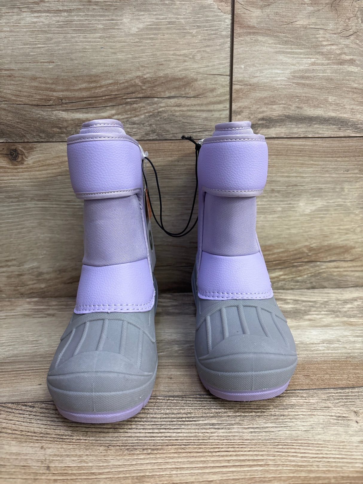 NEW Cat & Jack Lenny Winter Snow Boots Purple sz 11c