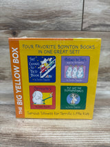 NEW Boynton's Greatest Hits the Big Yellow Box 4pk Board Books