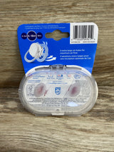 NEW Philips Avent Ultra Air Pacifier 2Pk Pink Whale & Star Fish 6-18m