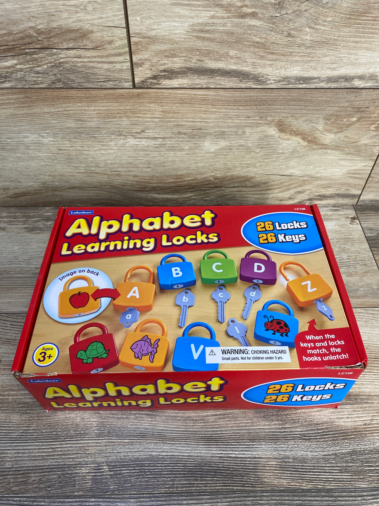 Lakeshore Alphabet Learning Locks