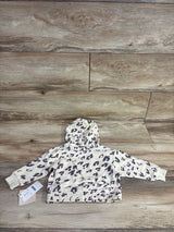 NEW Grayson Mini Leopard Print Pull Over Sweater Off-White sz 12m