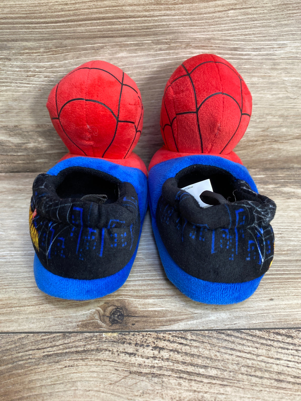 Marvel Spiderman Slippers sz 7/8c