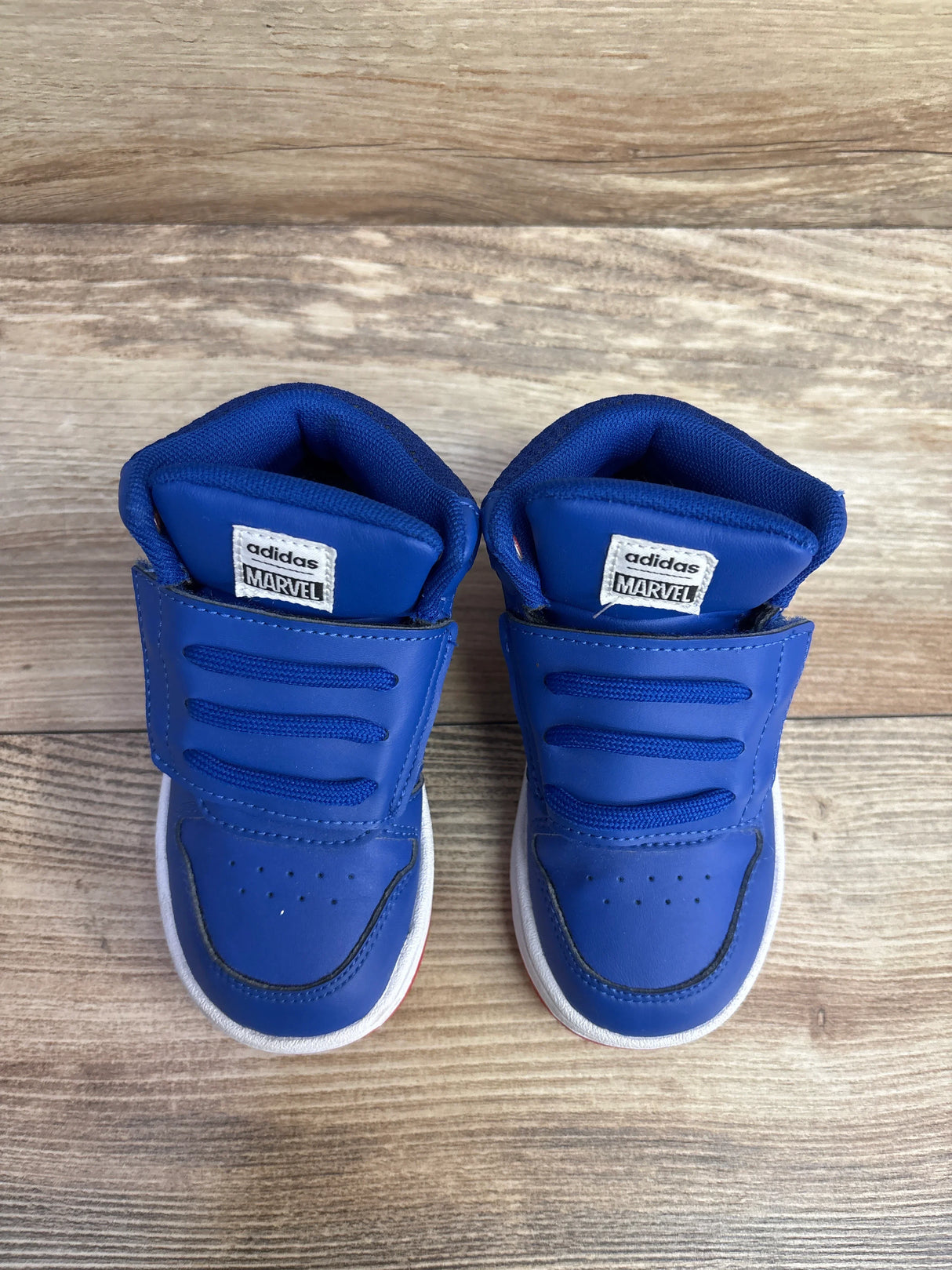 Adidas Hoops Mid 2.0 Spider-Man Sneakers Blue sz 8c Black