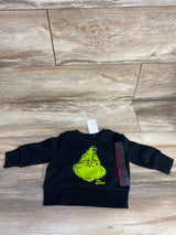 NEW The Grinch Sweatshirt Black sz 3-6m