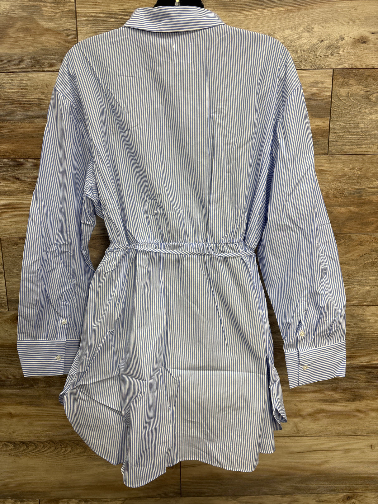 NEW Gap Maternity Popover Shirt Blue Stripe sz XXL