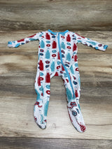 Kickee Pants Soda Pop Footie White sz 3-6m