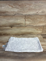 Aden + Anais Viscose Swaddle Blanket Leaf Print White