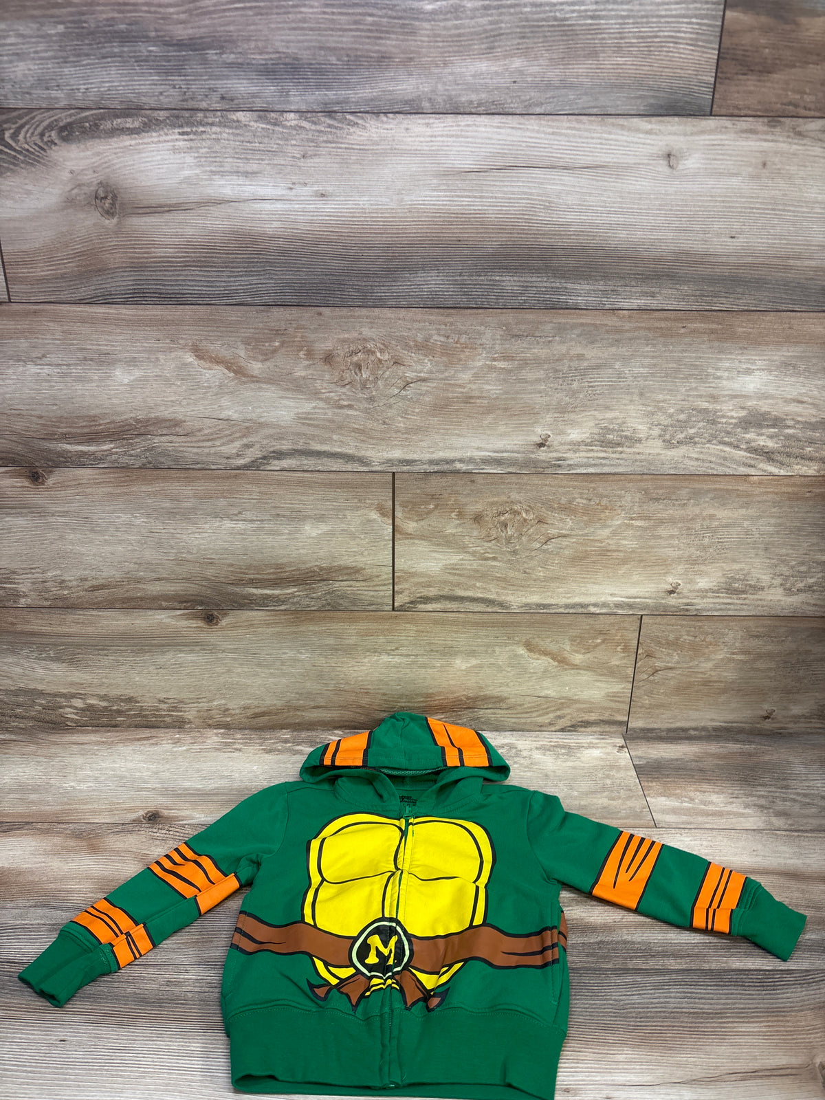 Nickelodeon Teenage Mutant Ninja Turtles Michelangelo Jacket Green sz 4T