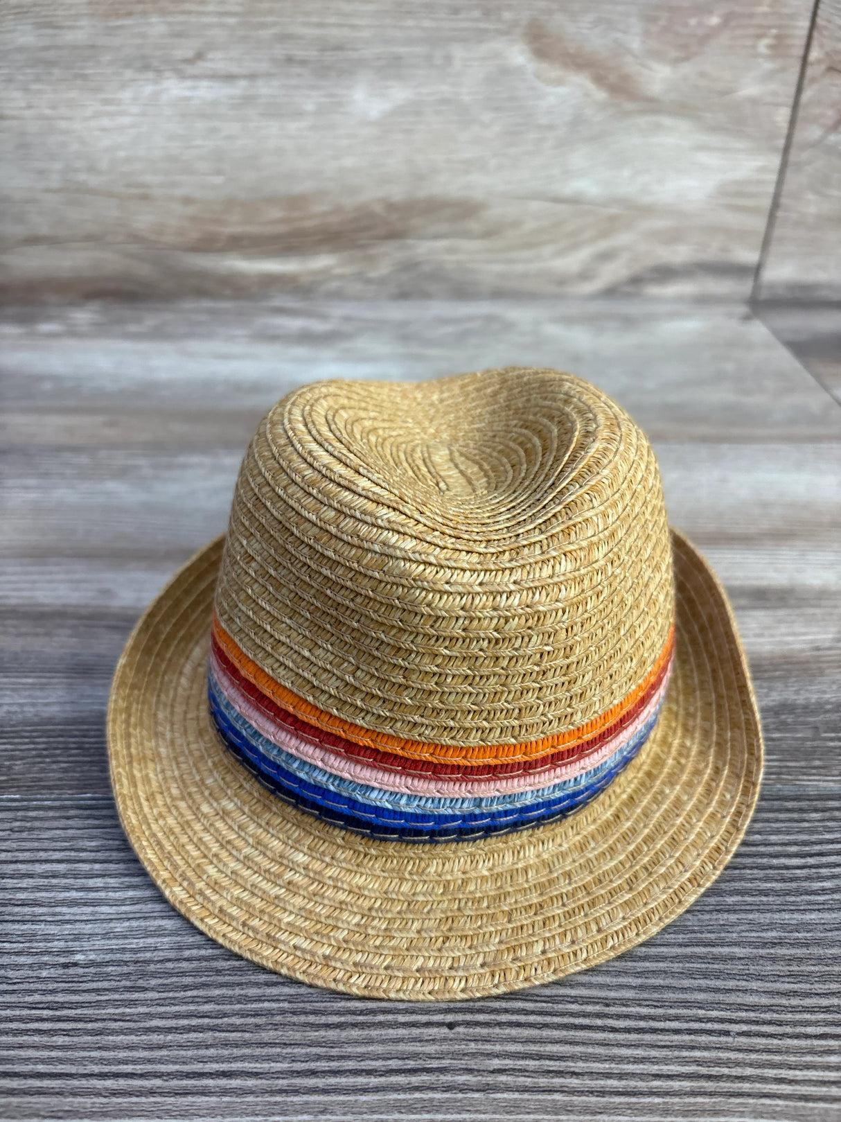 Cat & Jack Straw Fedora Hat sz Newborn