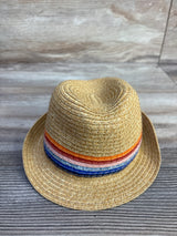 Cat & Jack Straw Fedora Hat sz Newborn
