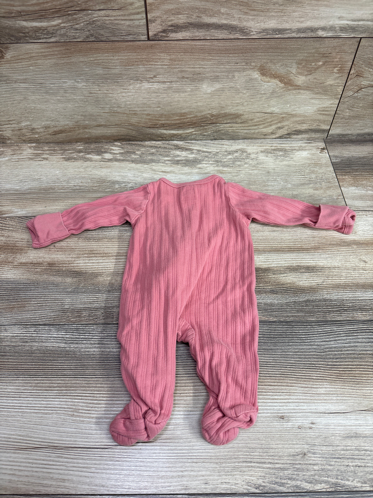 Wonder Nation Ribbed Sleeper Pink sz Newborn