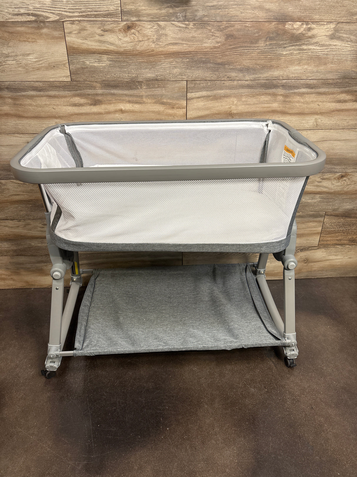 Li'l Pengyu Bedtime Bliss Bassinet Grey