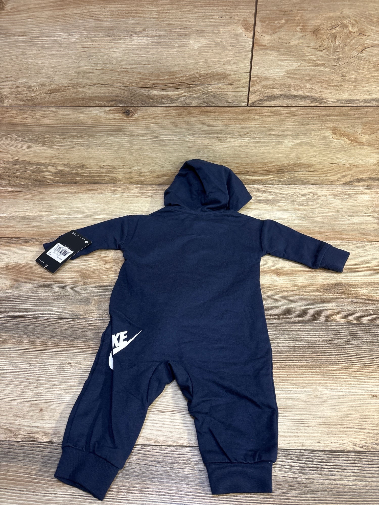 NEW Nike Hooded Coverall Navy sz 6m