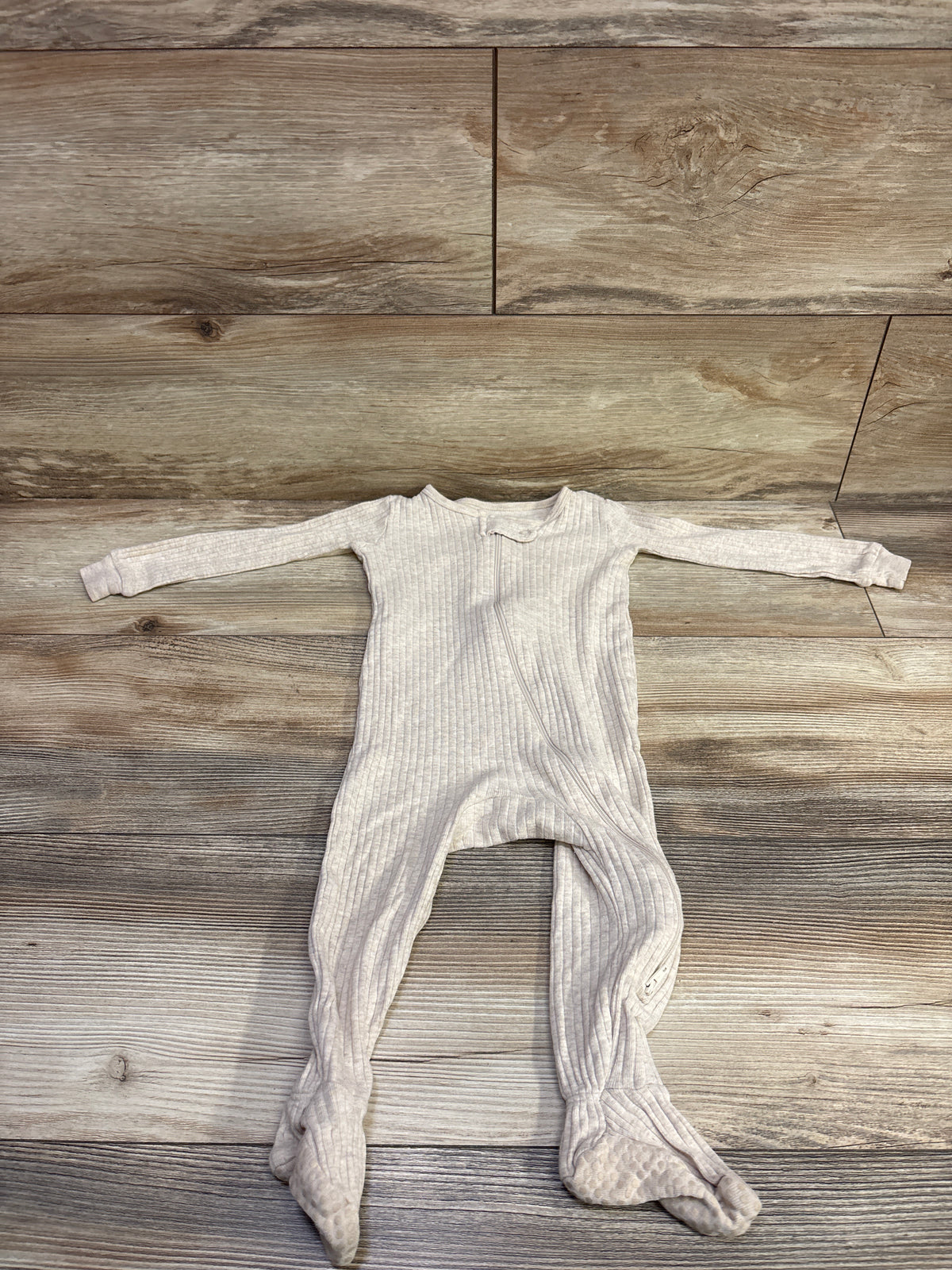 Member's Mark Ribbed Sleeper Beige sz 12m