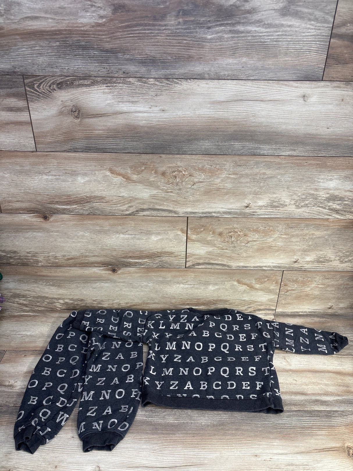 Monica + Andy ABC's Sweatshirt & Joggers Set Grey sz 4T