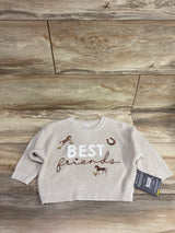 NEW Modern Moments Best Friends Knit Sweater Tan sz 18m