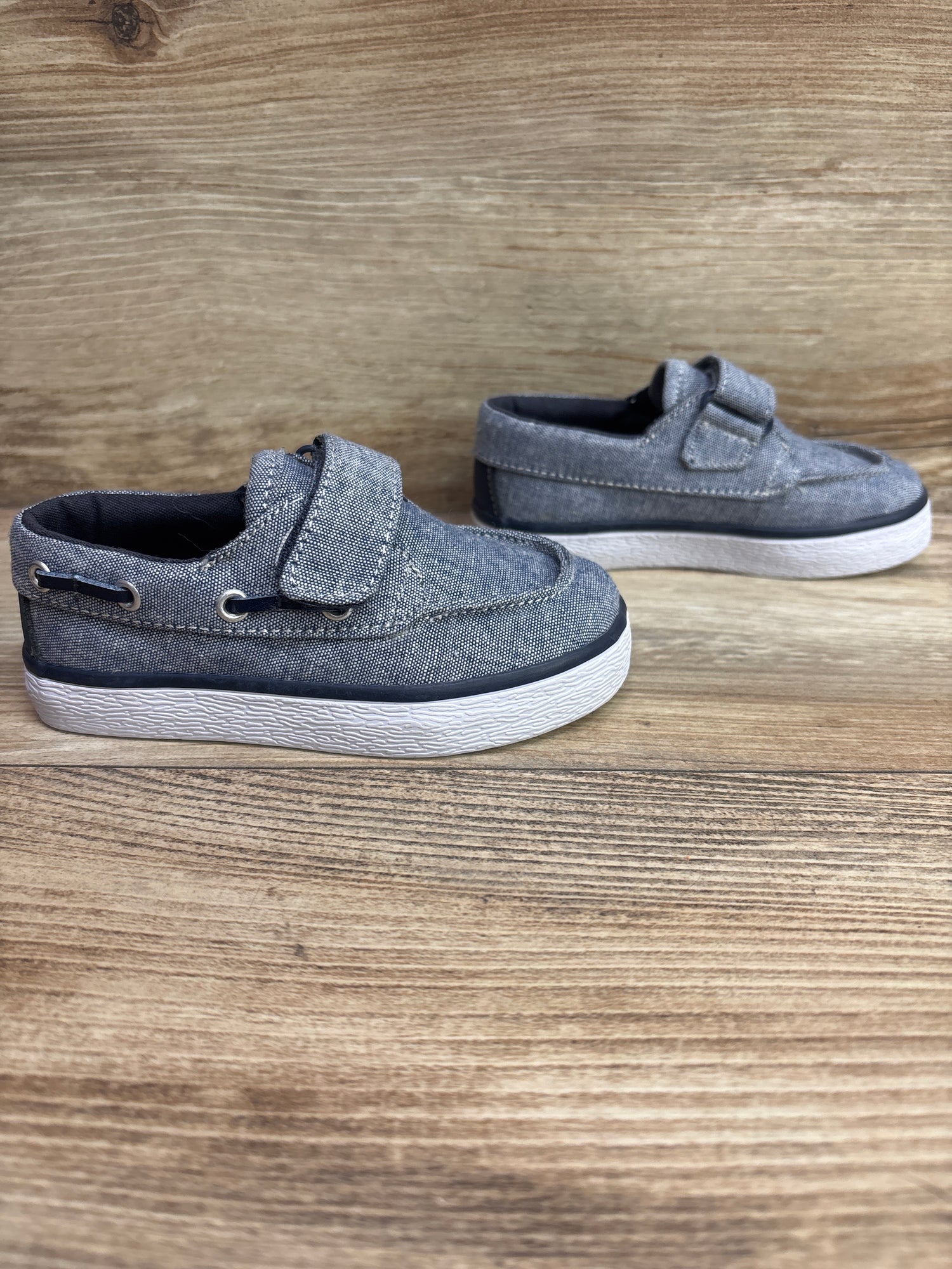 Gymboree Boat Shoes Blue sz 7c