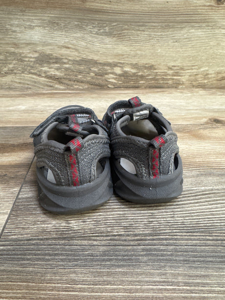 OshKosh Abe Sandals Grey sz 7c - Me n Mommy To Be