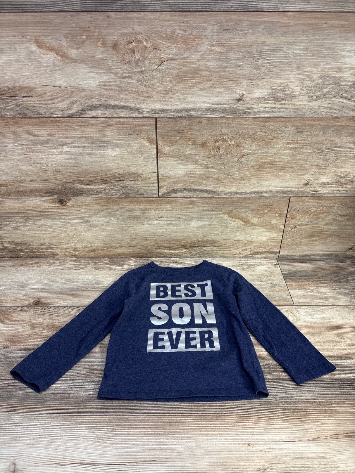 Children's Place Best Son Ever Shirt Blue sz 3T