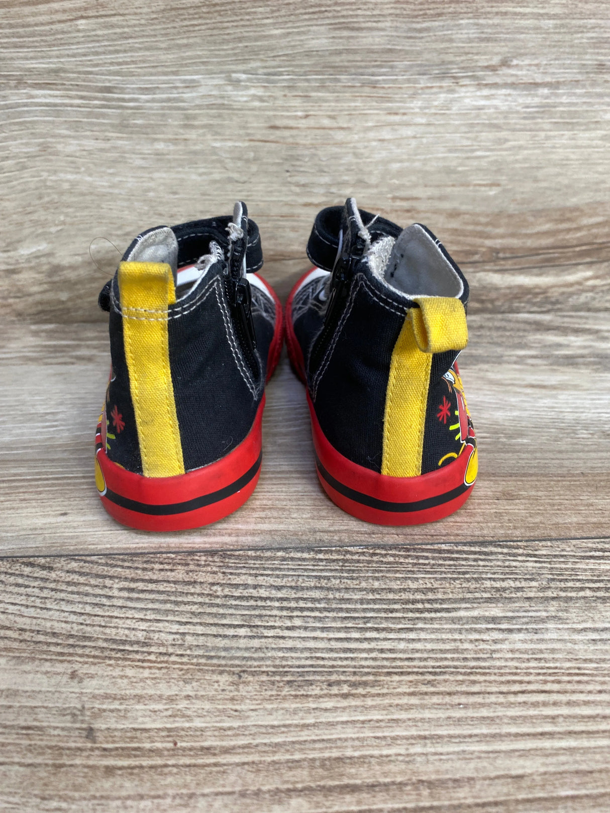Disney Junior Mickey Mouse Hi Top Sneakers Black sz 8c
