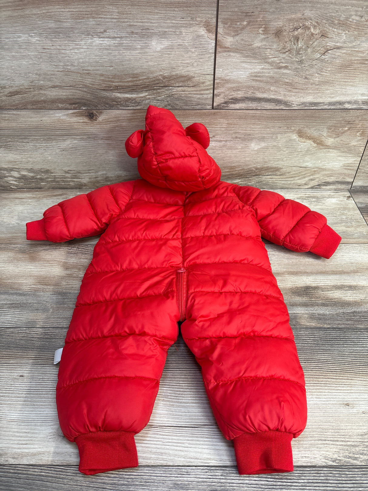 Puffer Snowsuit Red sz 6-9m