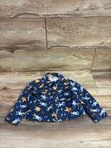 Bluey & Bingo Button-Up Jacket Blue sz 2T