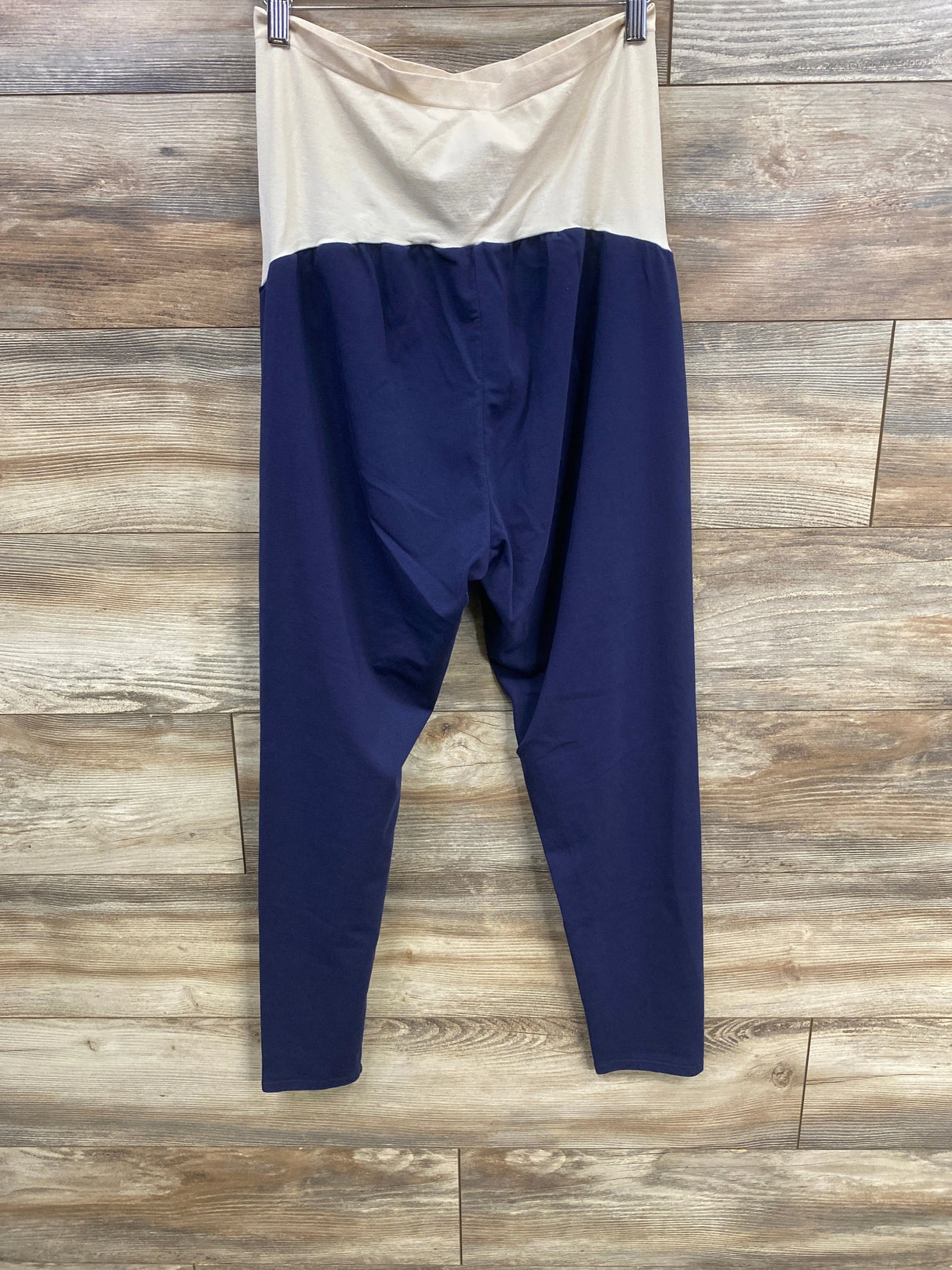 Destination Maternity Full Panel Leggings Navy sz XL