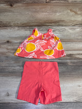 Just One You 2pc Tank Top & Shorts Set Pink sz 12m
