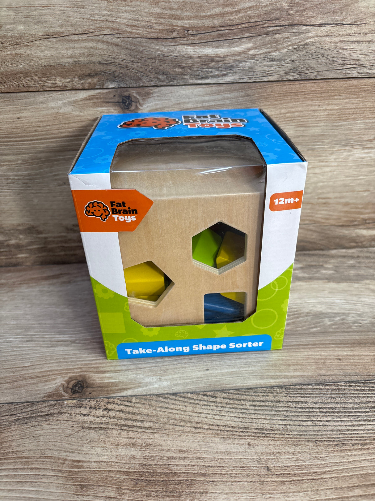 Fat Brain Toys Take-Along Shape Sorter