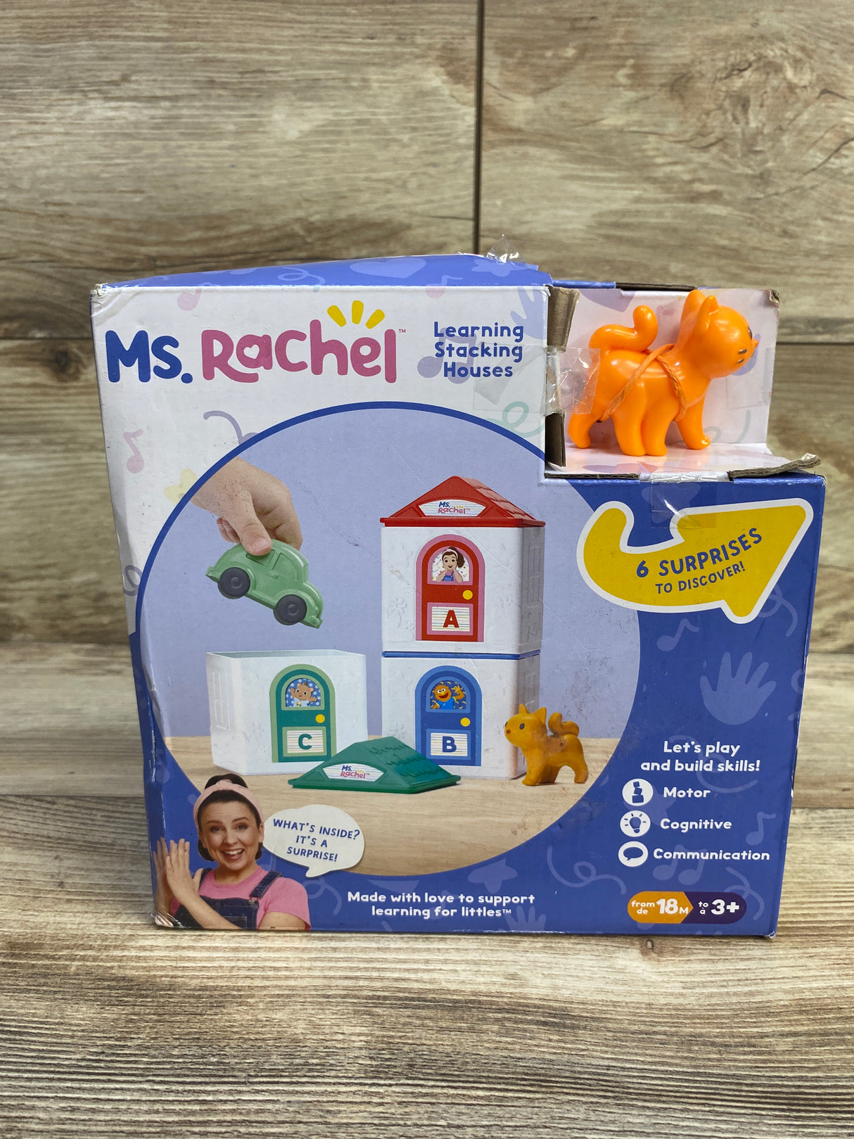 NEW Ms. Rachel Stacking Surprise Houses - 9pc