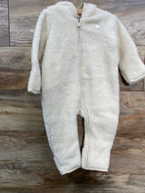 Baby Gap Sherpa Teddy Sherpa Pramsuit Ivory sz 6-12m