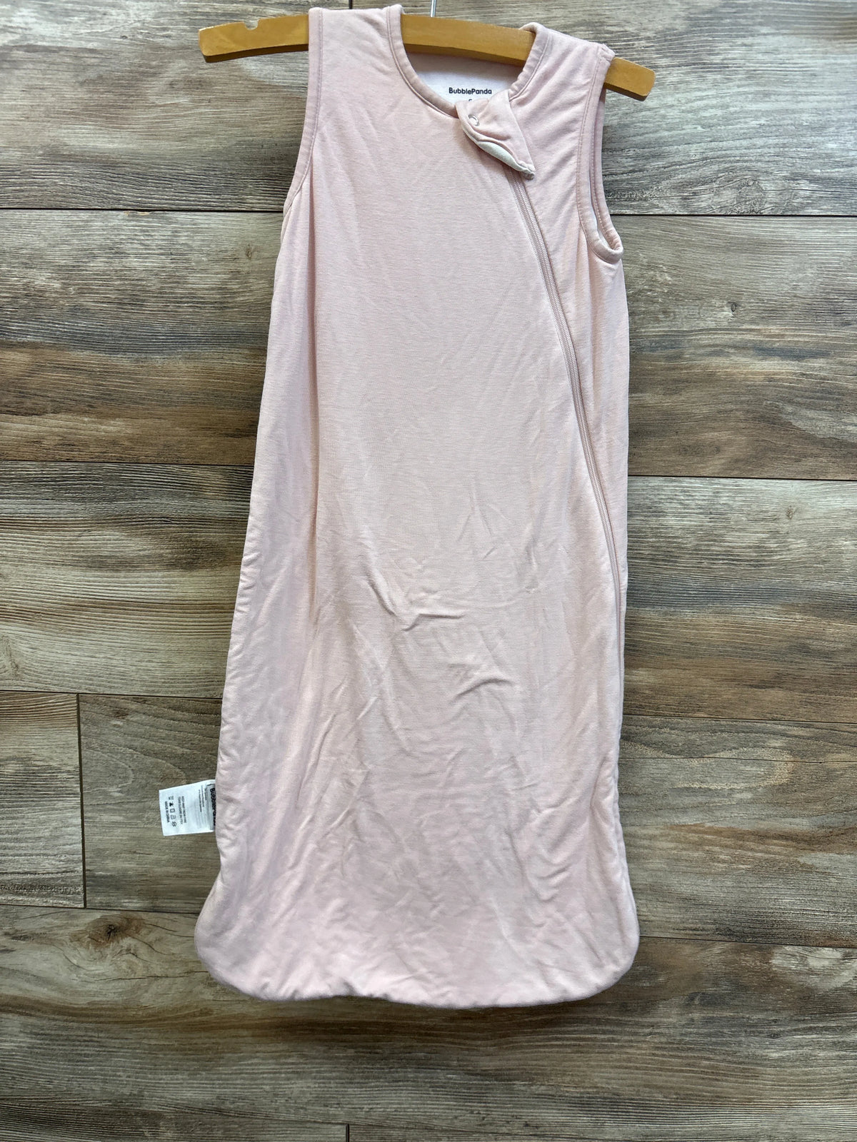 BubblePanda 0.5 TOG Bamboo Sleep Sack Pink sz S/0-6m