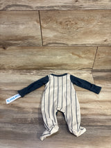 NEW Carter's Hey Rookie Snap Sleeper Ivory sz Preemie