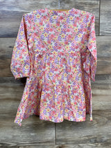 H&M Floral Button Up Dress Pink sz 2T