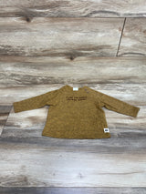 Zara Make The Small Things Count Shirt Brown sz 6-9m