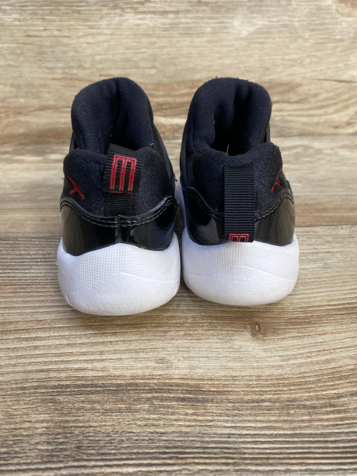 Air Jordan 11 Retro Little Flex TD 'Black' Sneakers sz 8c