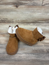 Olivia & Kate Platform Suede Boots Brown sz 6c