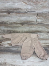 Nike 2pc Pullover Sweatshirt & Joggers Set Tan sz 12m