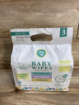 NEW Little Me Fragrance Free Baby Wipes, Value Pack 180ct