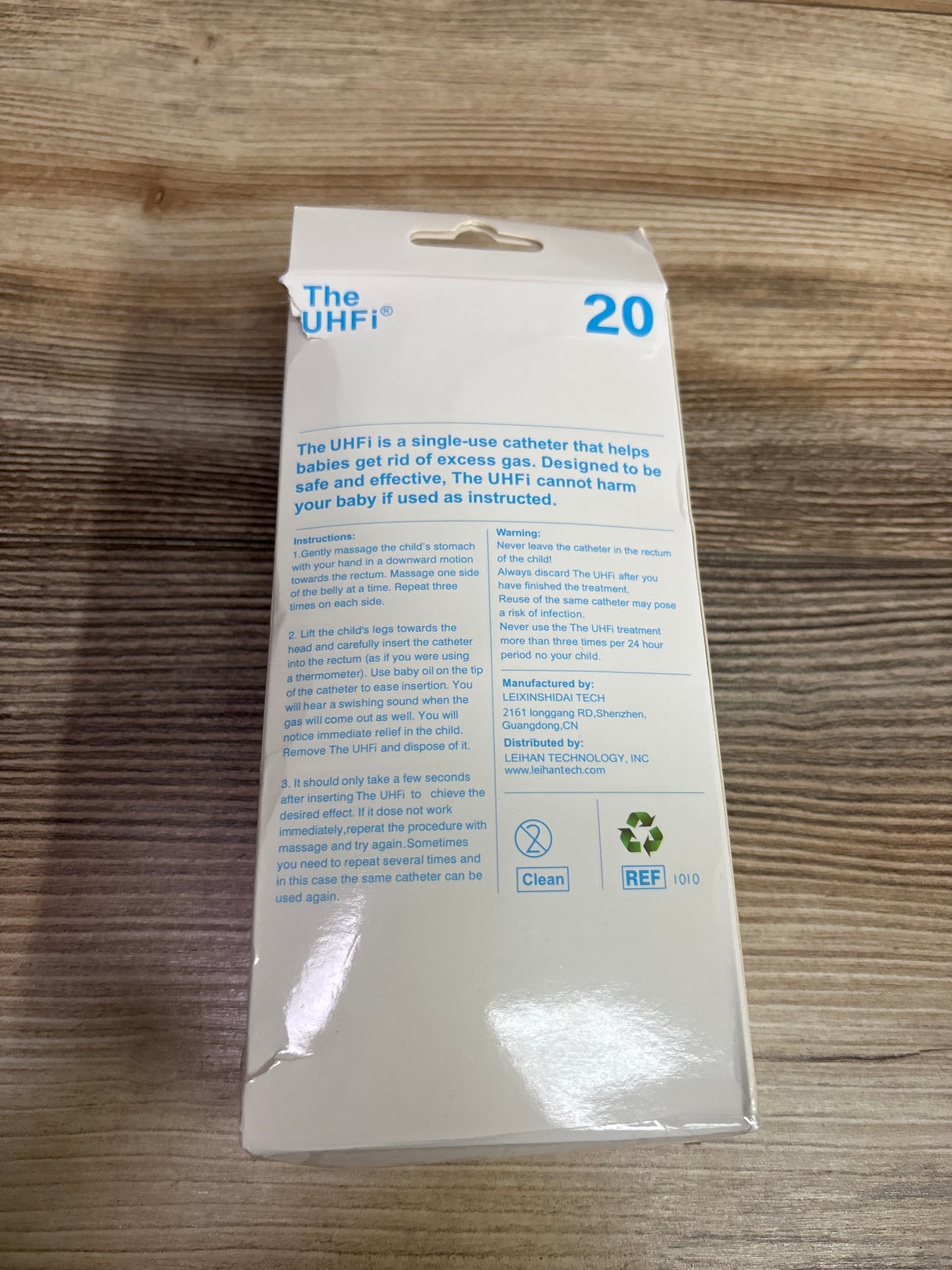 NEW The UHFi Gas and Colic Reliever for Babies, 20 Ct.