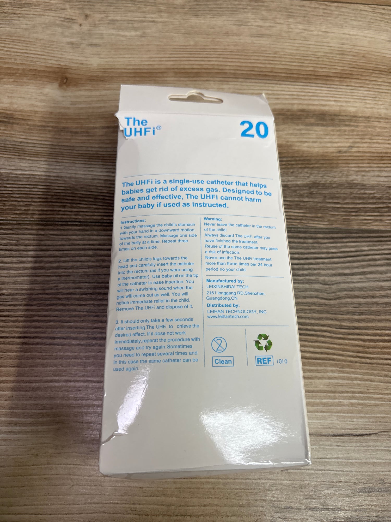 NEW The UHFi Gas and Colic Reliever for Babies, 20 Ct.