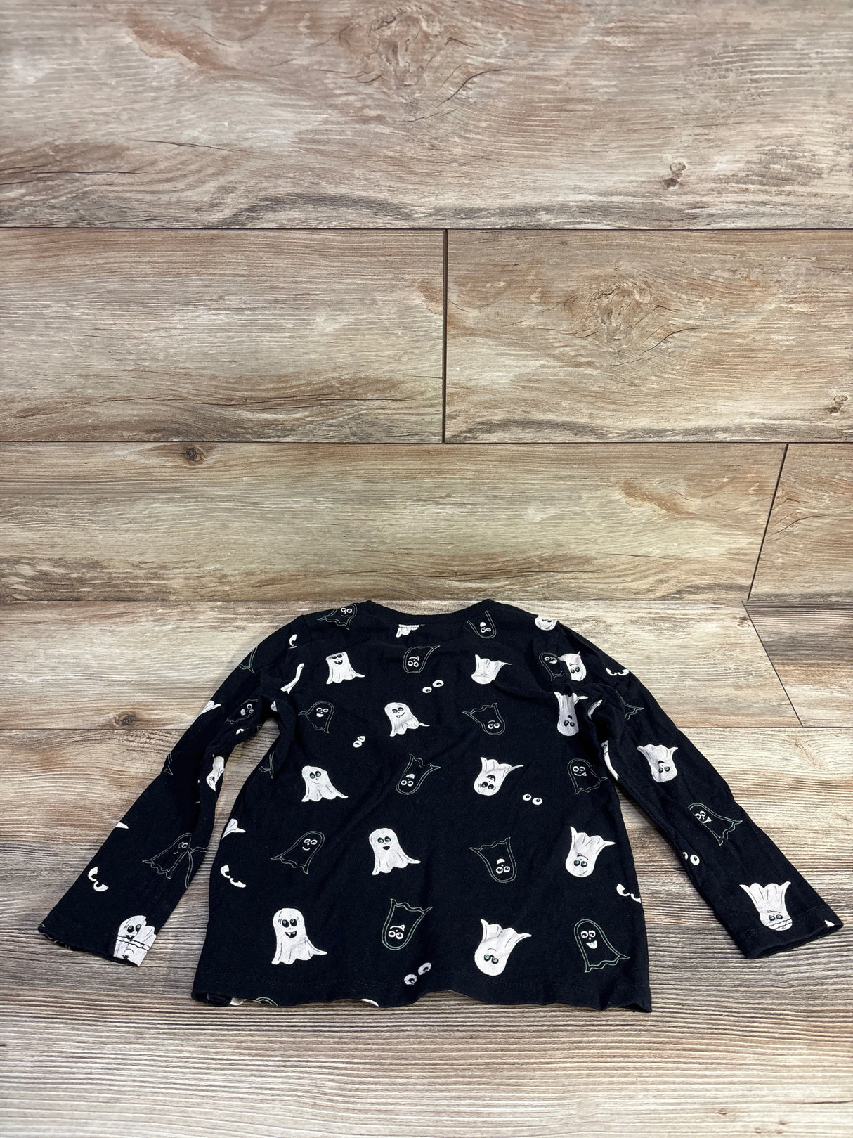 Old Navy Ghost Long Sleeve Shirt Black sz 5T - Me n Mommy To Be