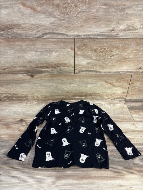 Old Navy Ghost Long Sleeve Shirt Black sz 5T - Me n Mommy To Be