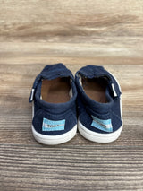 Toms Tiny Alpargata Shoes Navy sz 5c