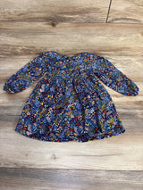 Picapino Floral Dress Blue sz 3T - Me n Mommy To Be