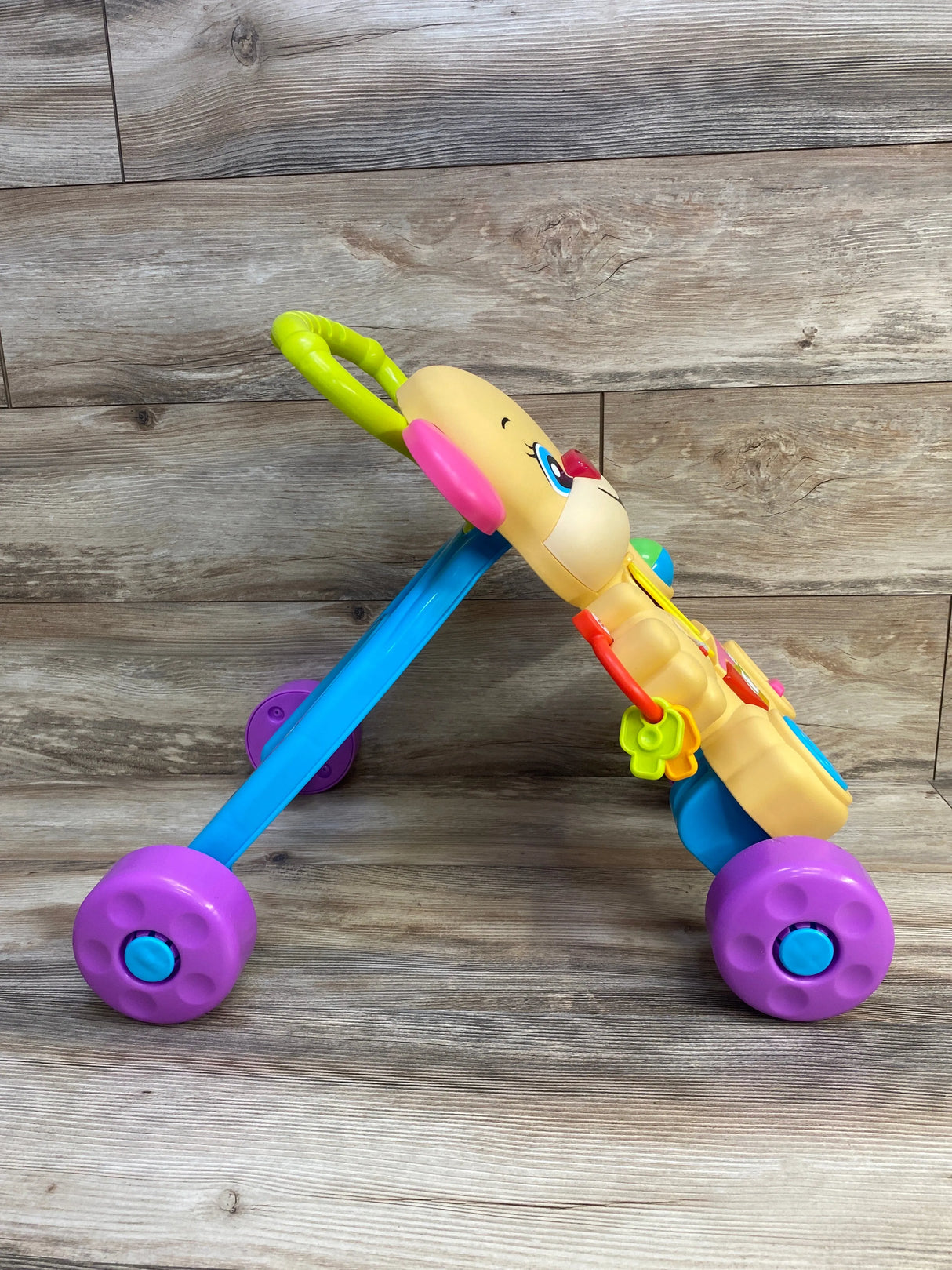 Fisher Price Laugh and Learn Smart Stages Learn With Puppy Walker Pink