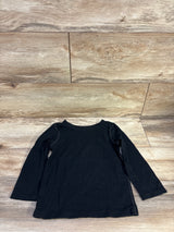 Cat & Jack Long Sleeve Shirt Black sz 4T
