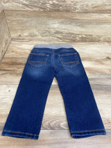 NEW Cat & Jack Straight Drawstring Jeans Blue sz 2T