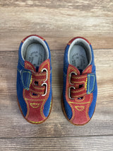 BSI Suede Cosmic Bowling Shoes Red sz 8-10c