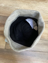 NEW Cat & Jack Fleece Pom Pom Beanie Grey sz 12-24m